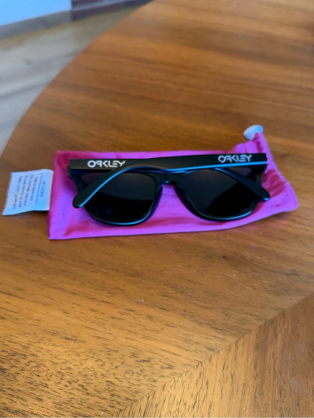 Oakley Frogskins Matte Black Prizm Polarized Sunglasses